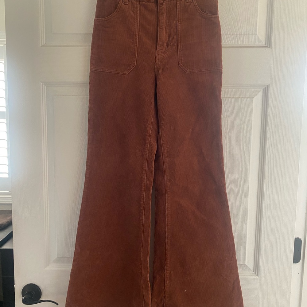 ROLLA'S Brown Flare Pants